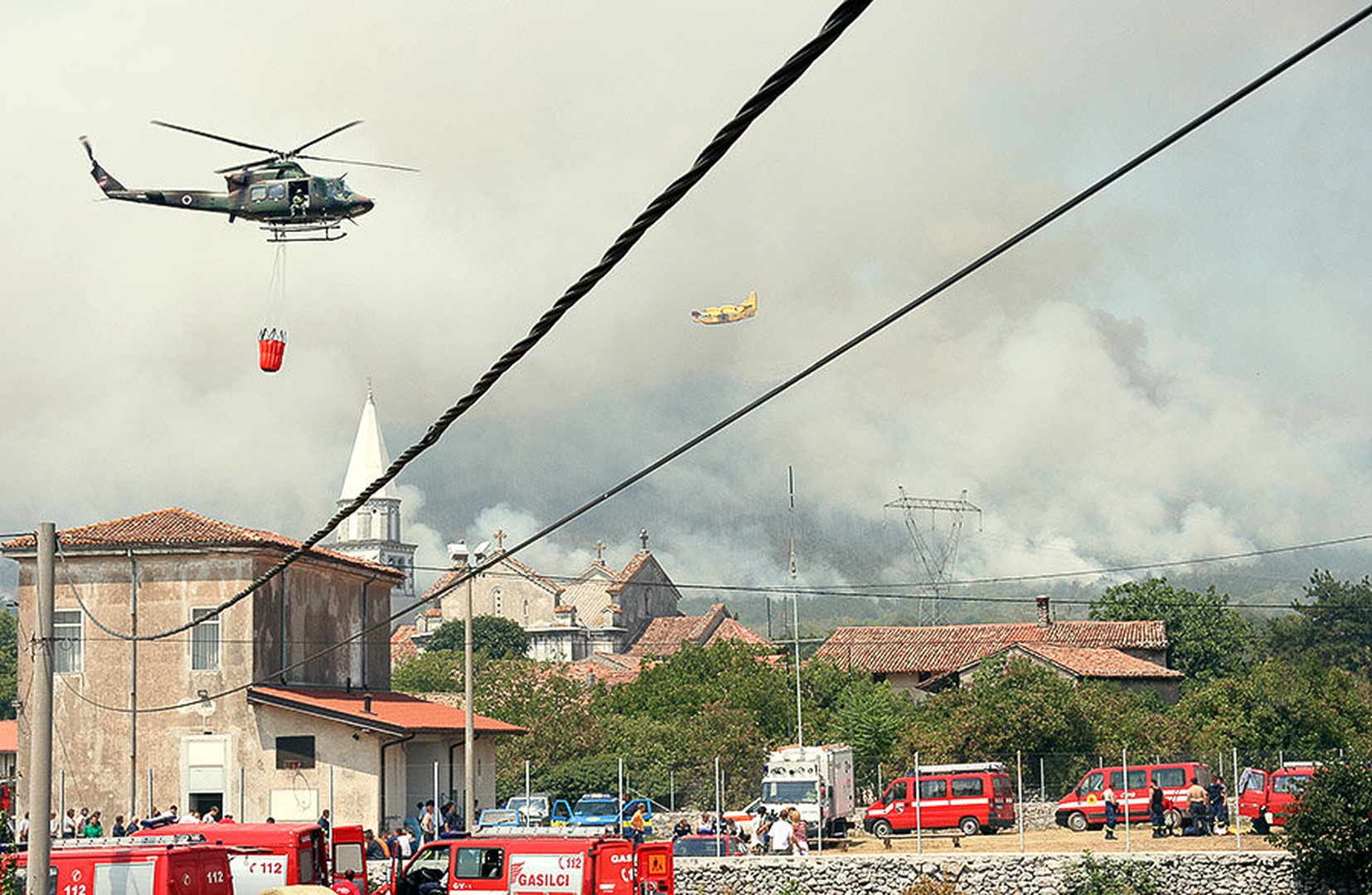 požar pri Škrbini II by Kostja Prinčič