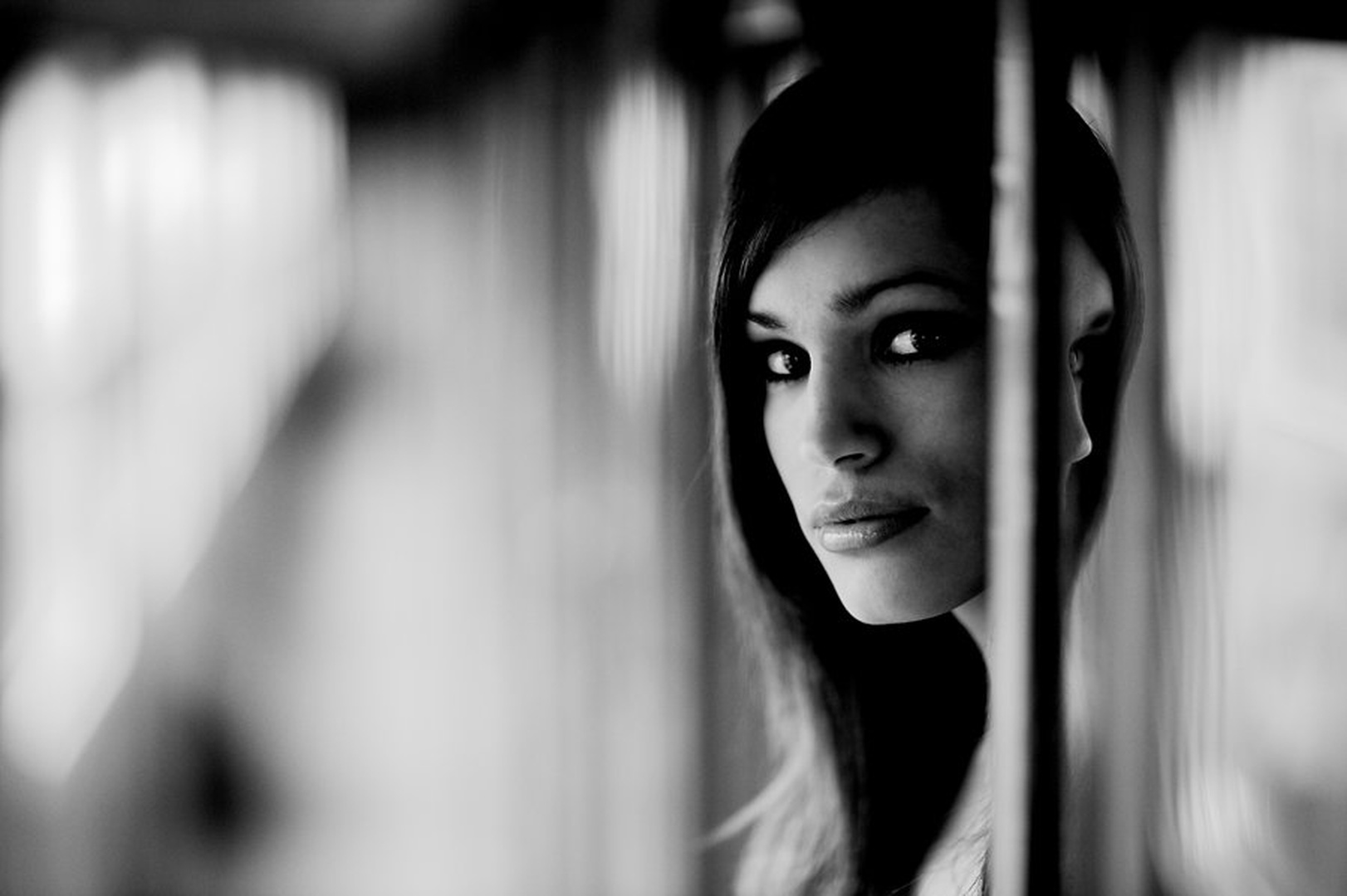 Princess in the world of blur by Peter Bernik