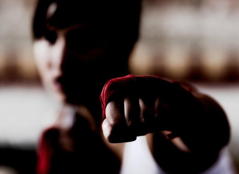 Shadow boxer by Peter Bernik
