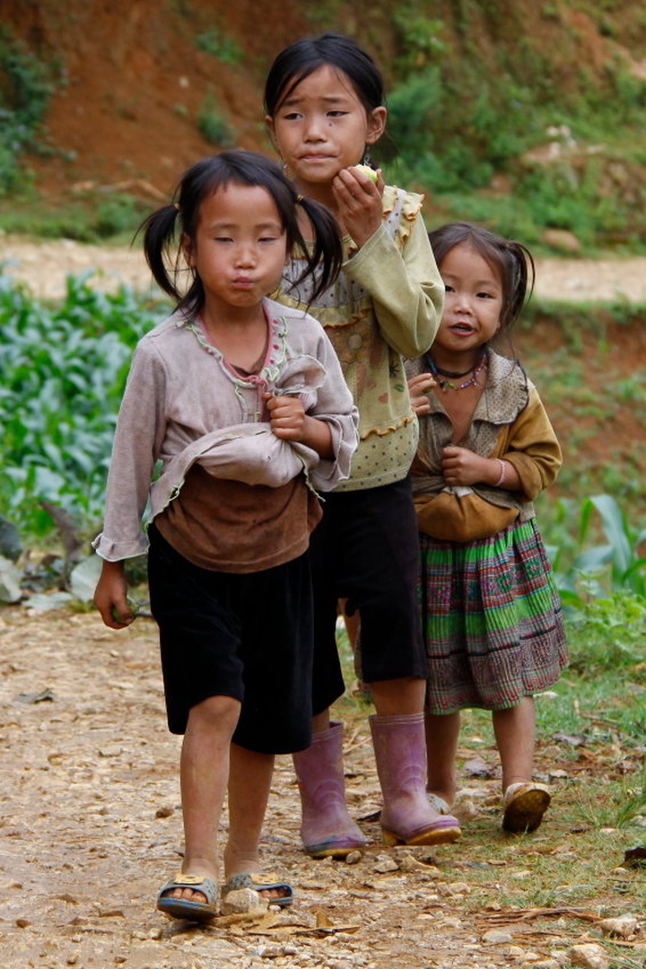 Village kids by Andrej Marin