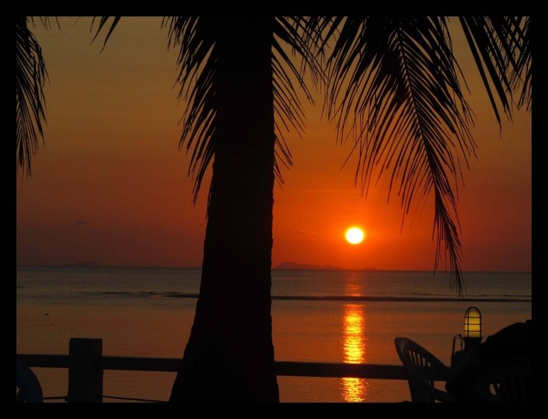 Sunset in Thailand by firefly36