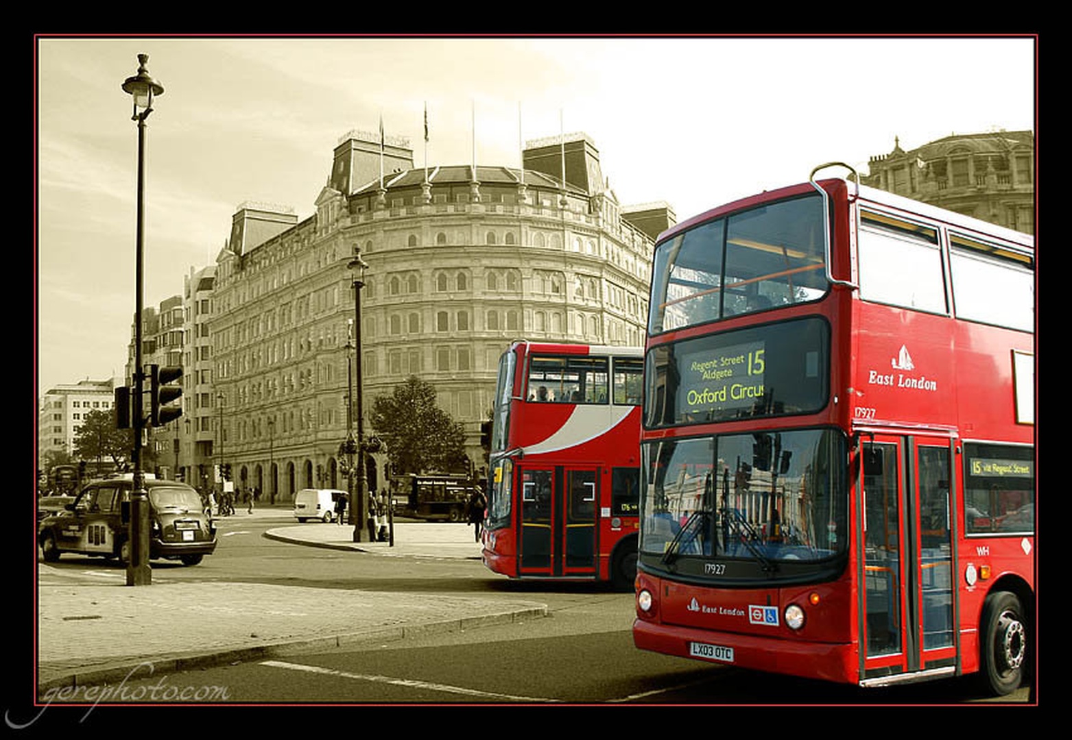 London red bus by Neven Gerenčir