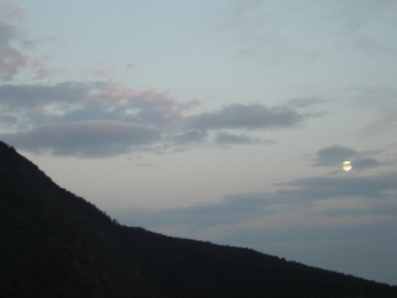 kriška gora zvečer by Tadej