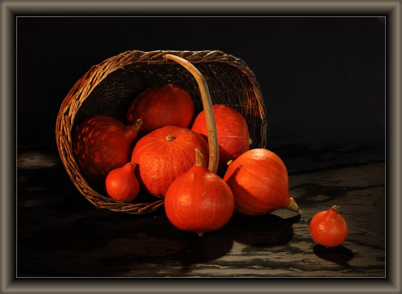 Stilleben mit hokkaidokürbis by Zvone Lavrič