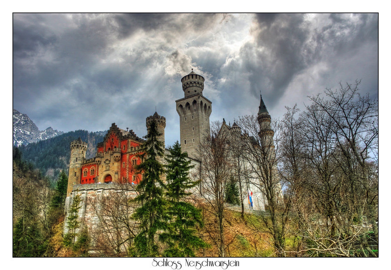 Schloss Neuschwanstein by Robert Rob