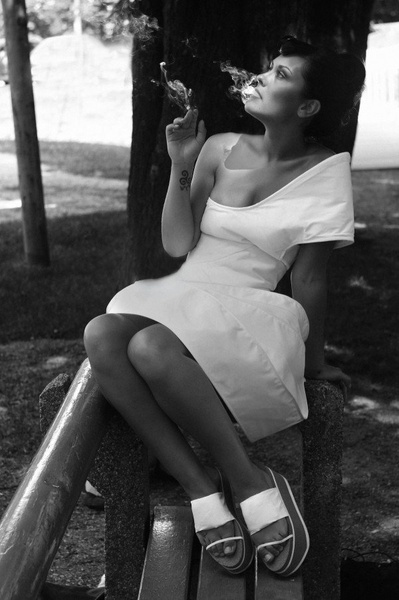 Smoking by Uroš Kramberger