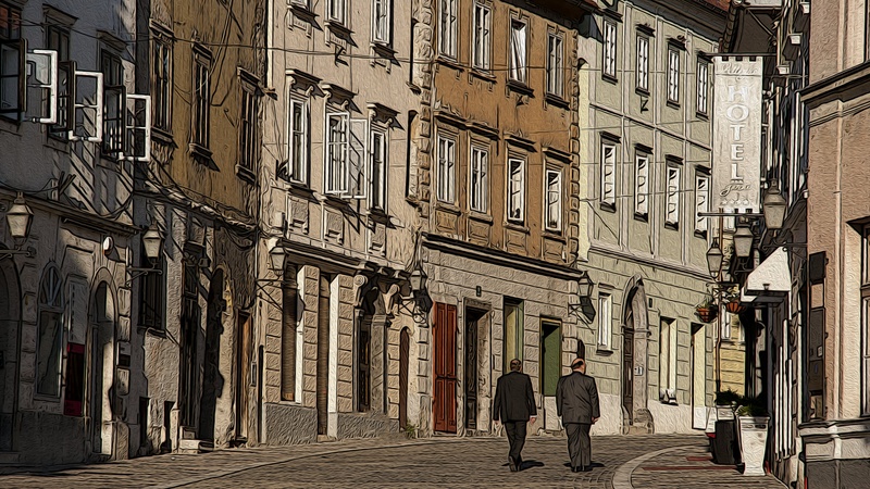 Sprehod po Gornjem trgu by Oz