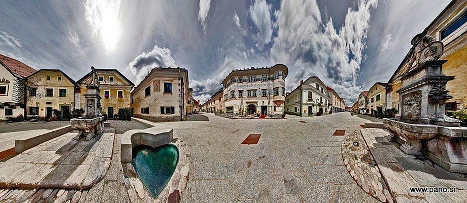 Heart of Radovljica by Pano Si