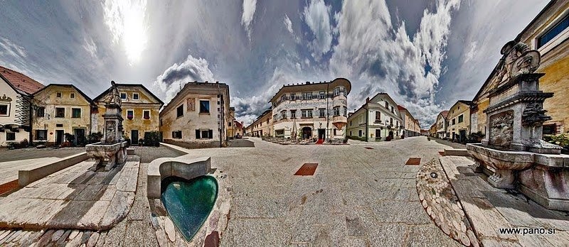 Heart of Radovljica by Pano Si