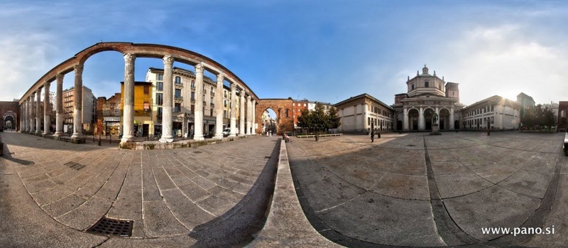 Columns of st. Lorenzo by Pano Si