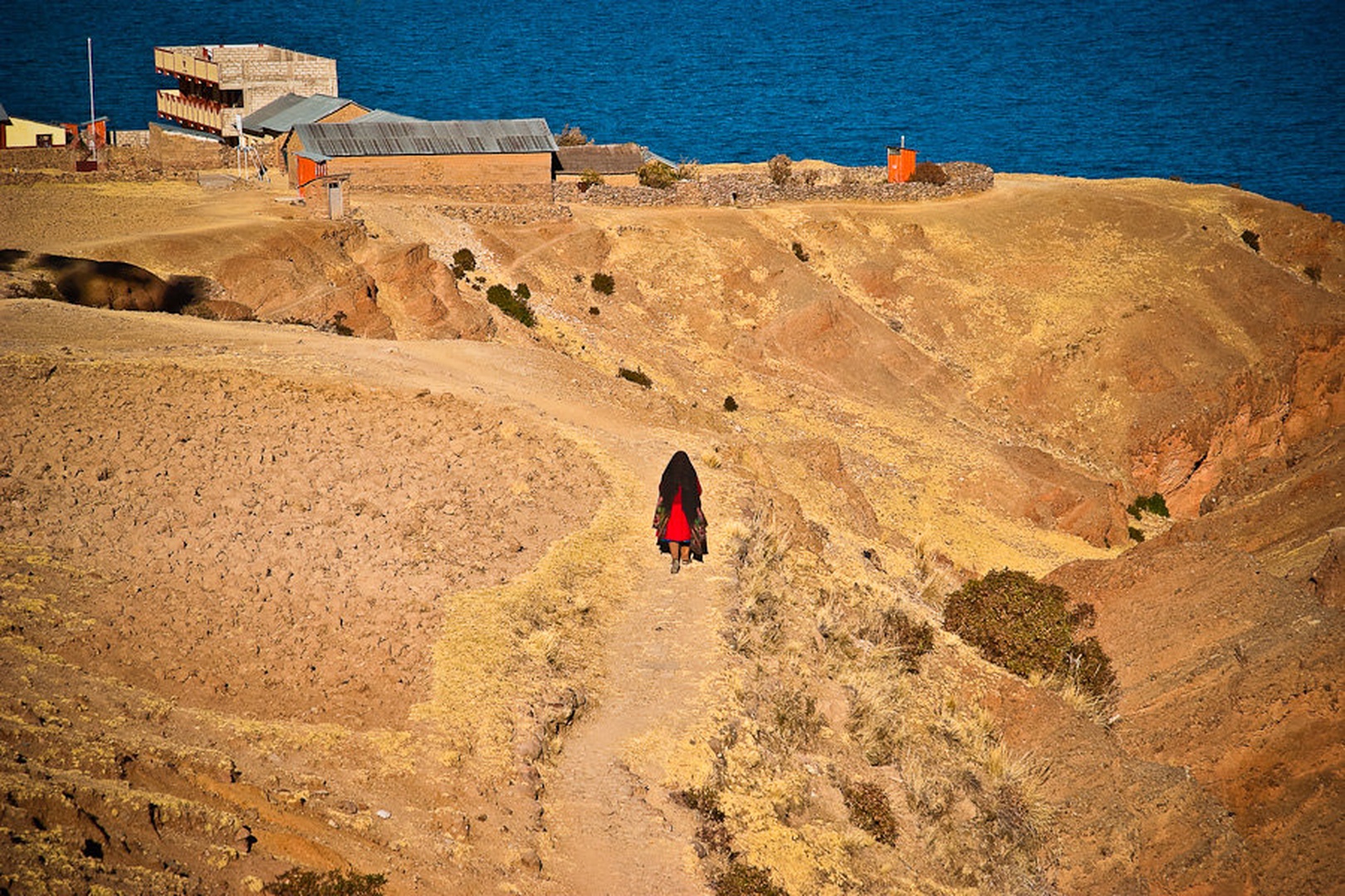 Amantani, jezero Titicaca by Andraž Repar