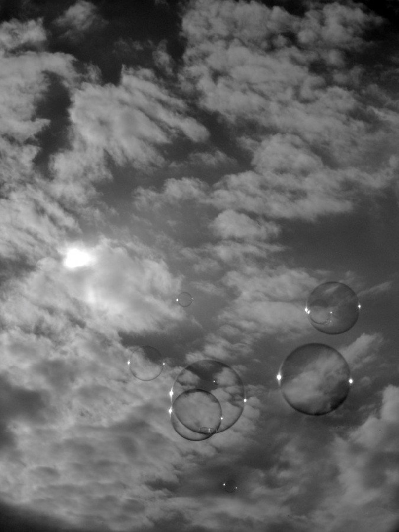high in the sky by