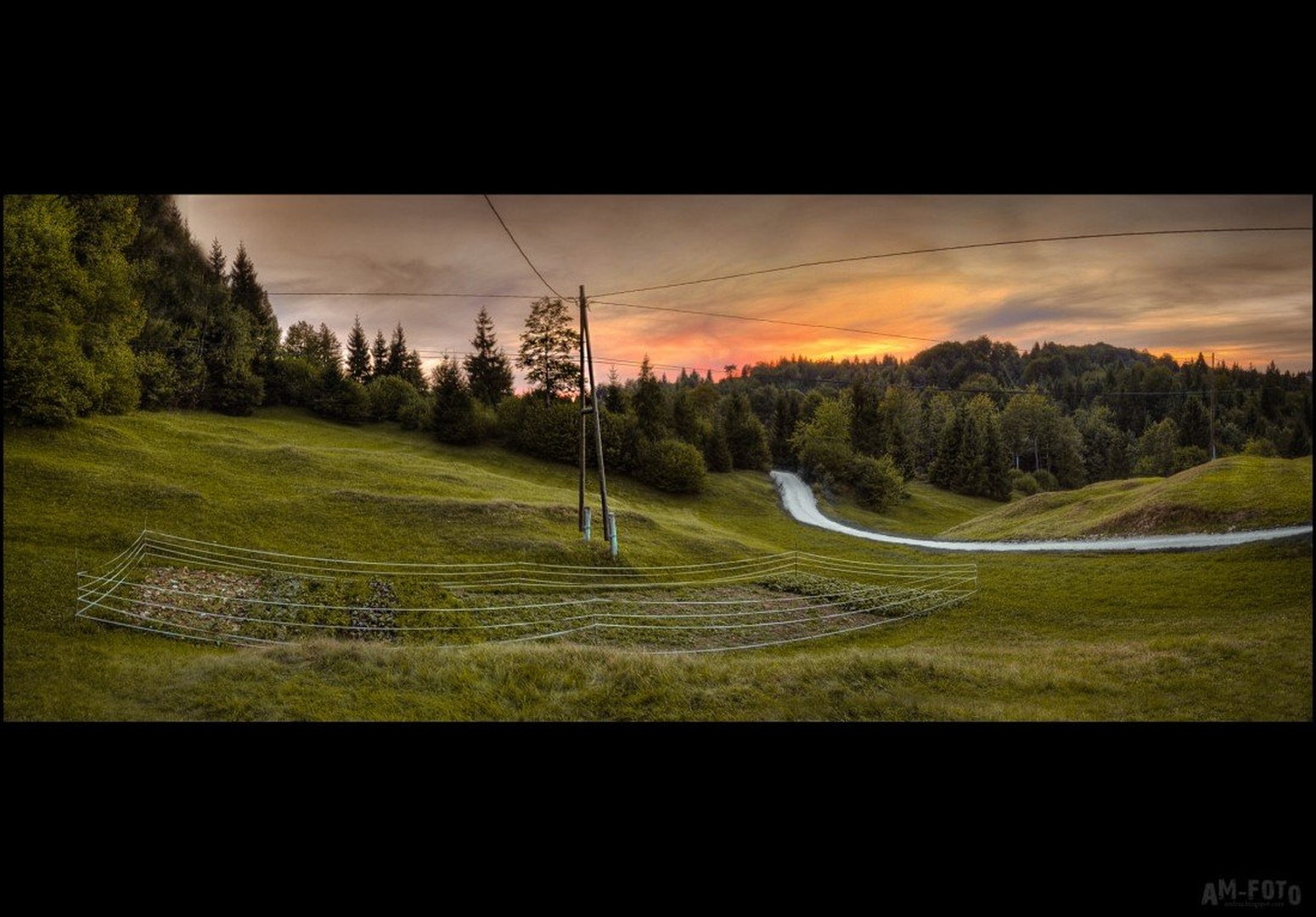 Sončni zahod by Andraž Martinšek