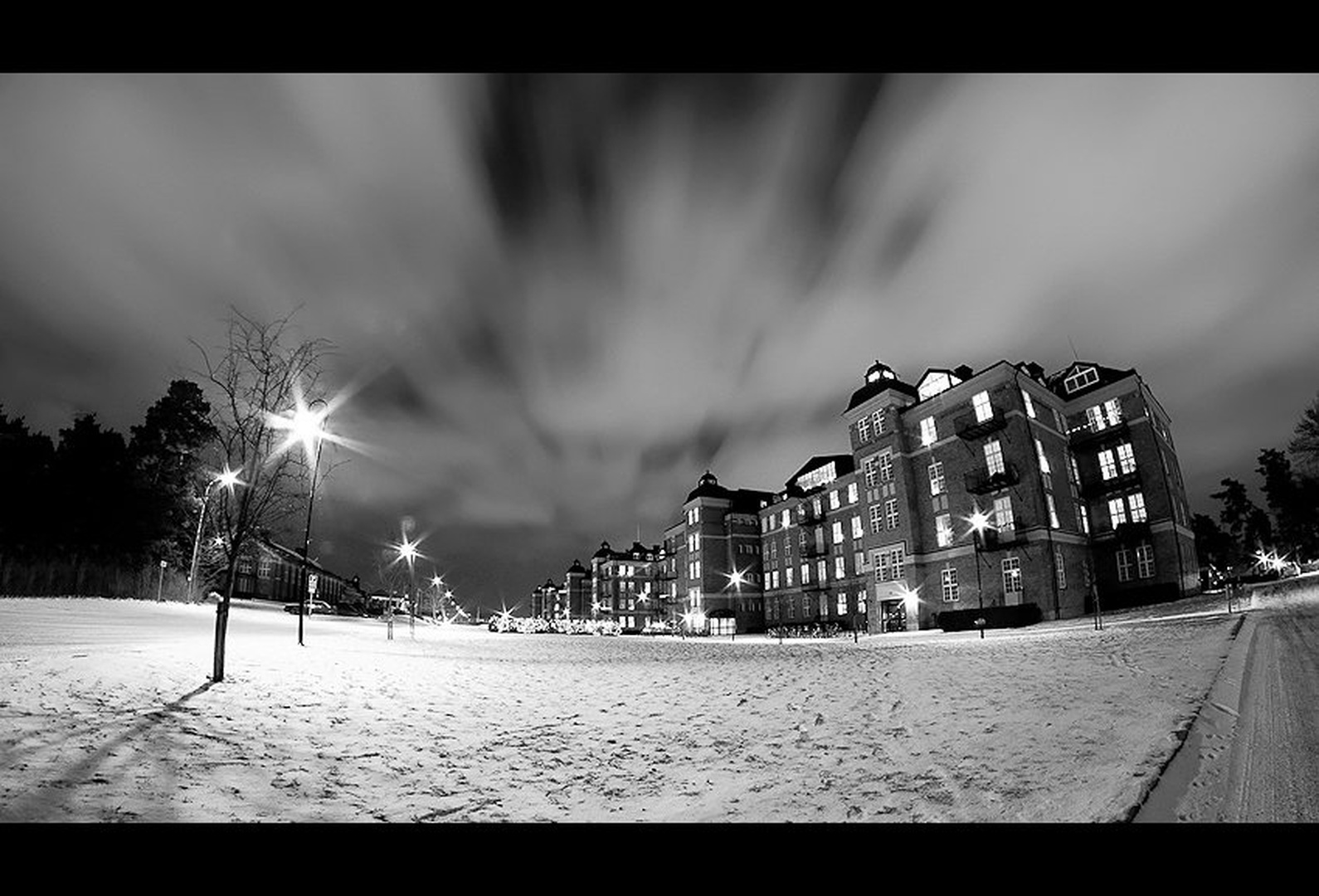 Karlstad ponoči by Andraž Martinšek
