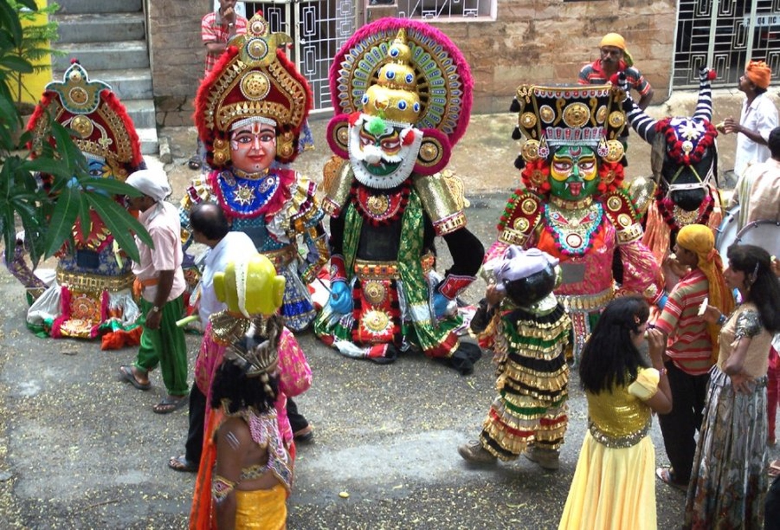 costumes of folk dancers by jayaprakashagk