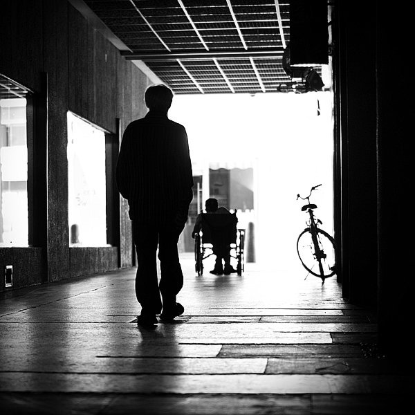 Wish some day he could walk in my shoes by Martin Lavrič