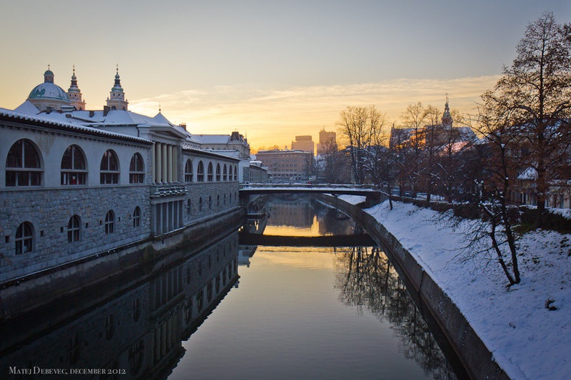 Zimska Ljubljana by matejd
