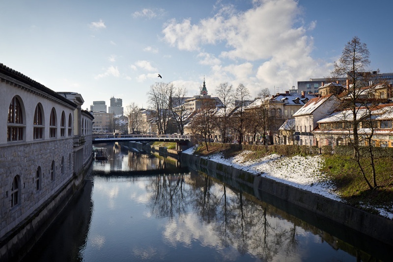 Prvi sneg v Ljubljani by matejd