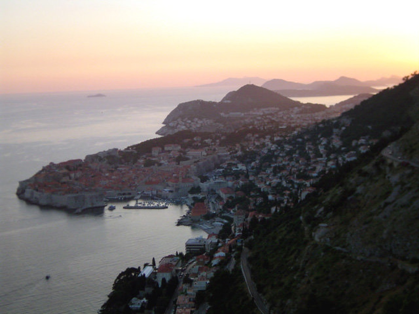 Dubrovnik - iz ceste na Srđ by