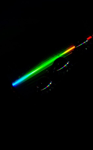 Rainbow water drops by Matic Kastelic