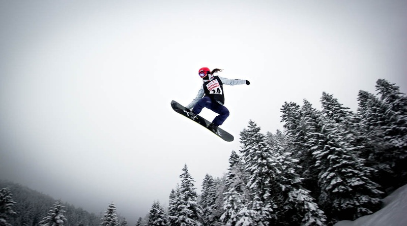Ski boarder-ica... by Vasilij Jenko
