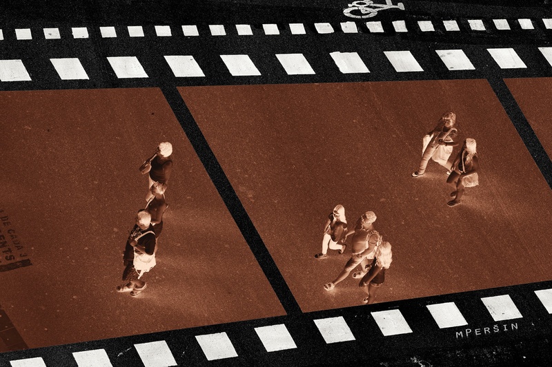 Ujeti na film by Matevž Peršin