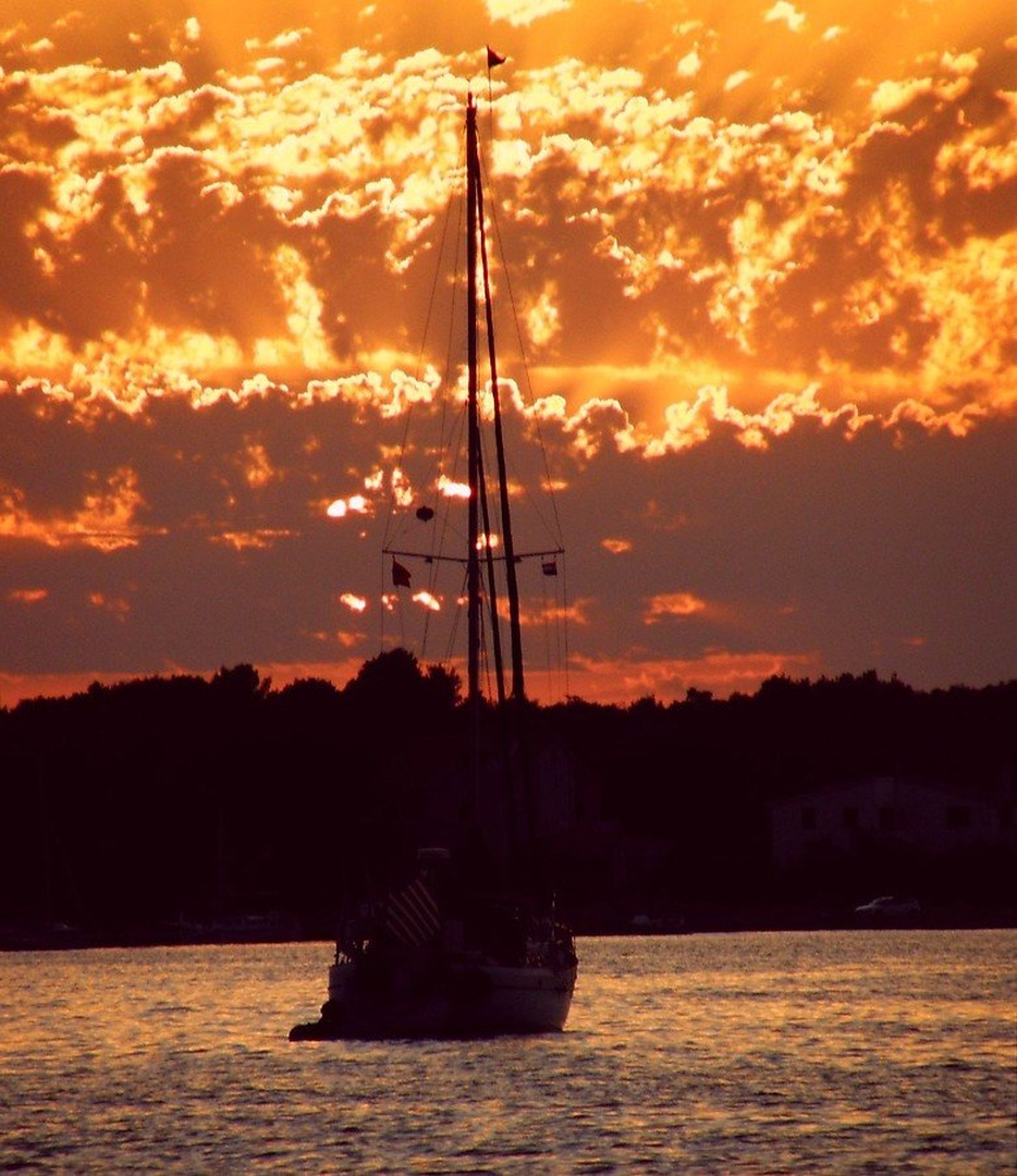 golden sky by Lara