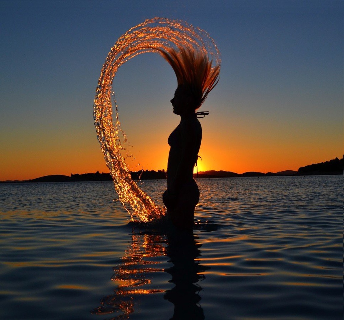 sunset by Lara