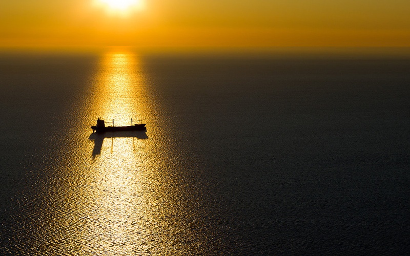 Golden sea by Andrej Jereb