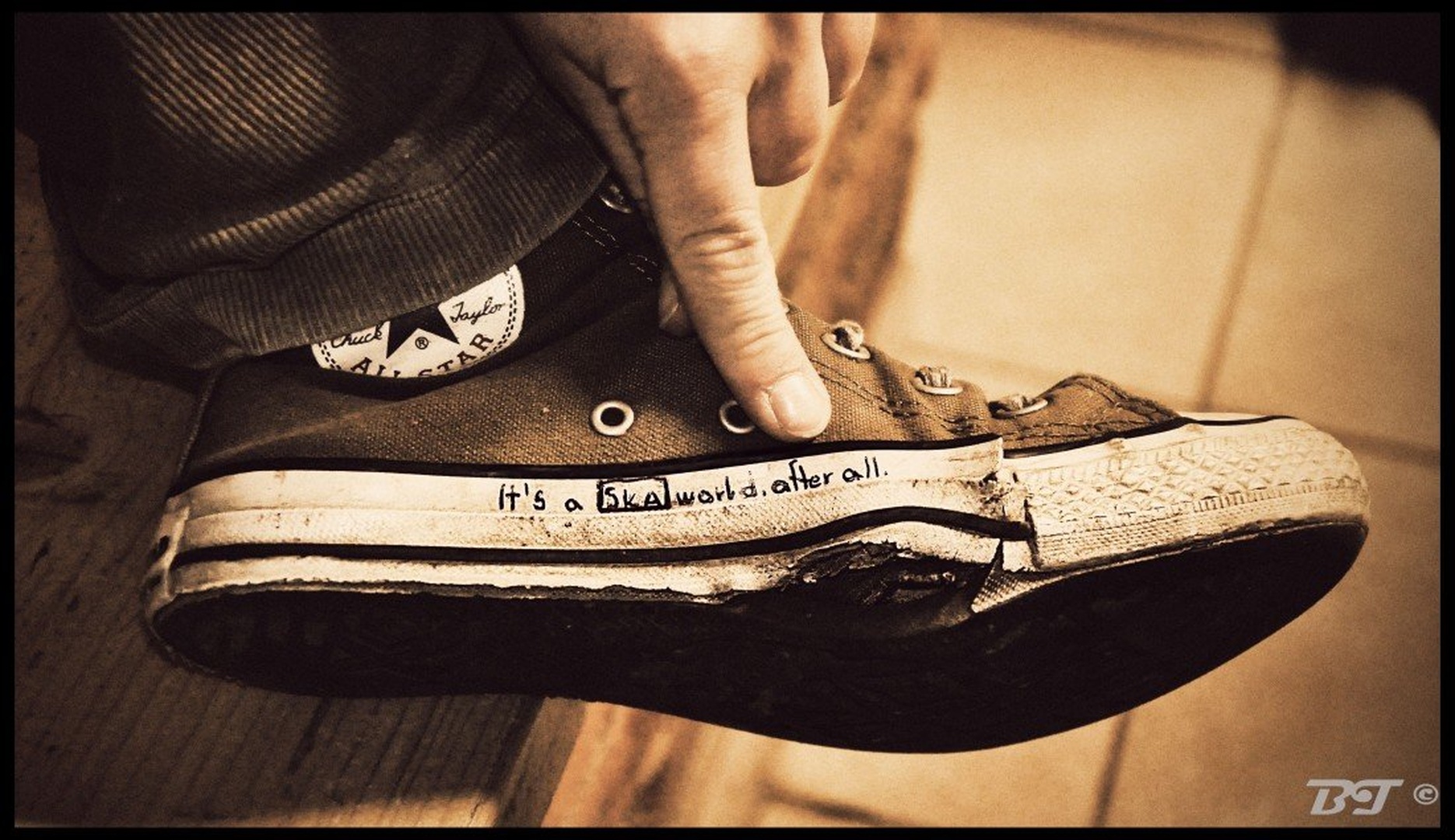 Vintage Allstar by Tomaž Bosio