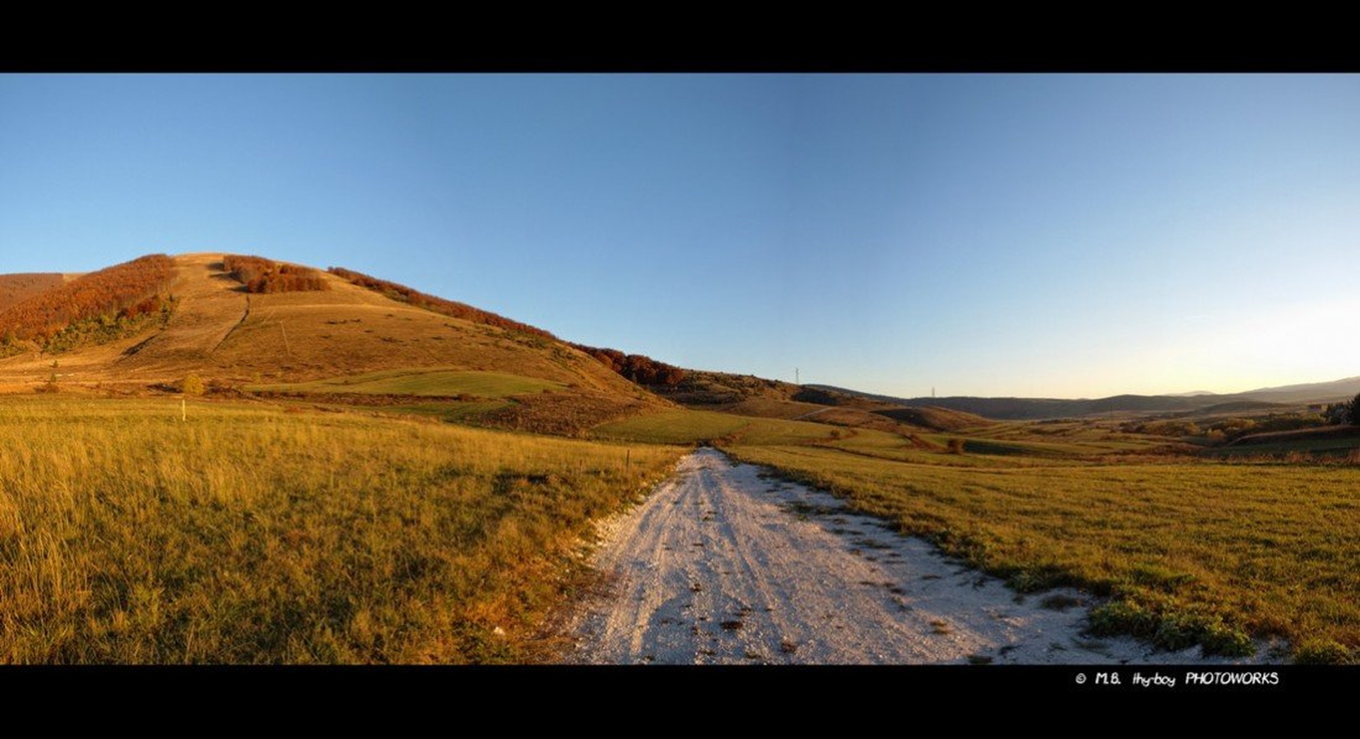 Dusty Autumn Road by Marko Buntic