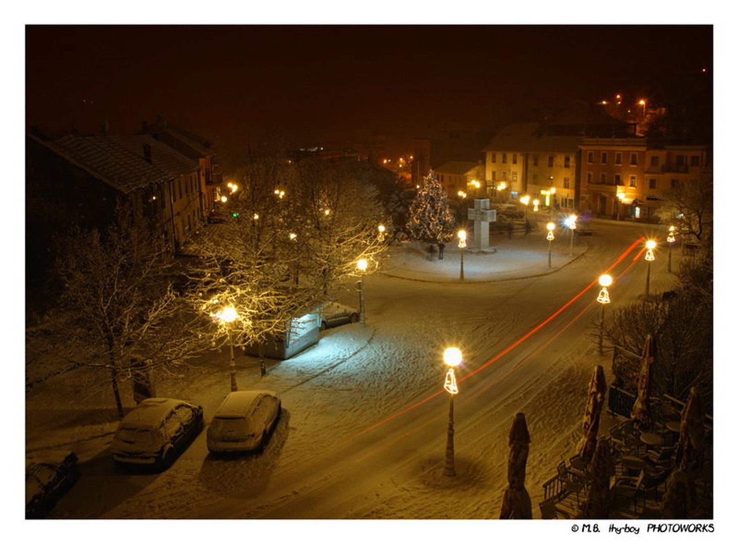 Snow in Široki by Marko Buntic