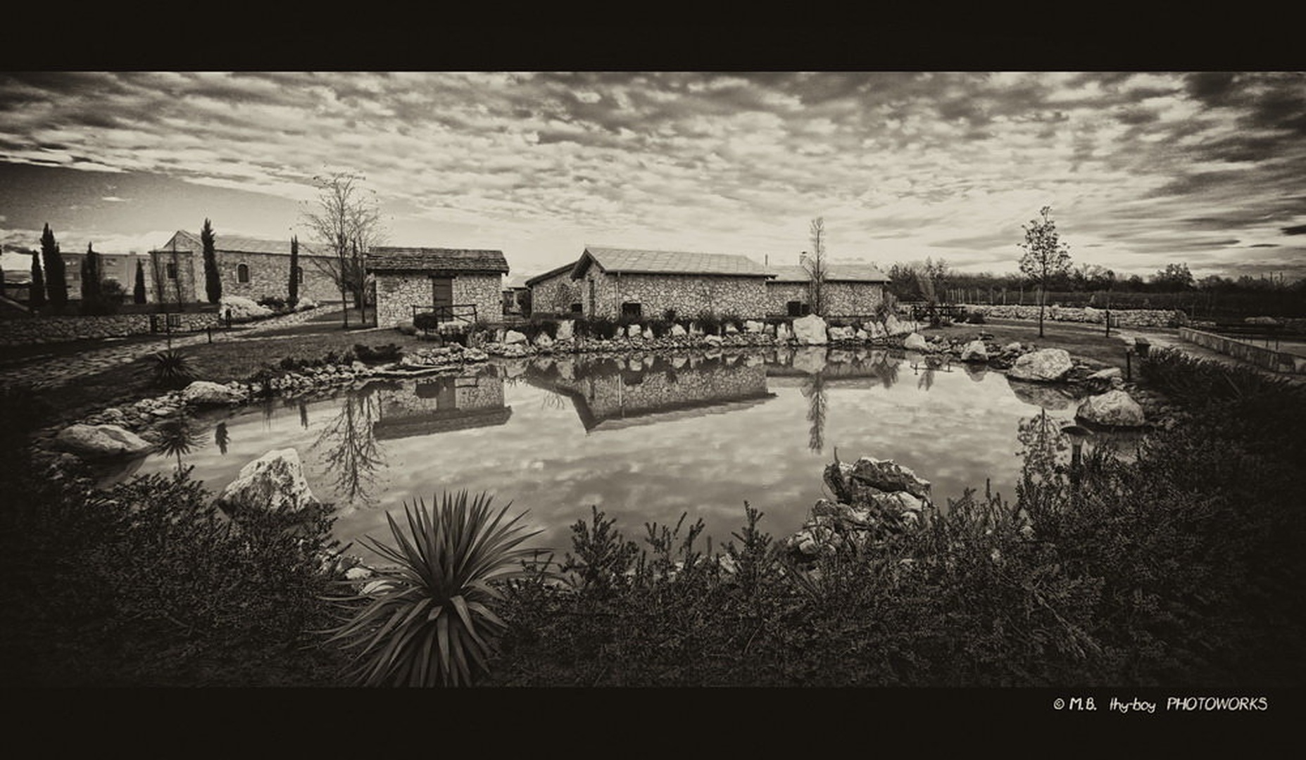 Cloudy Reflections by Marko Buntic