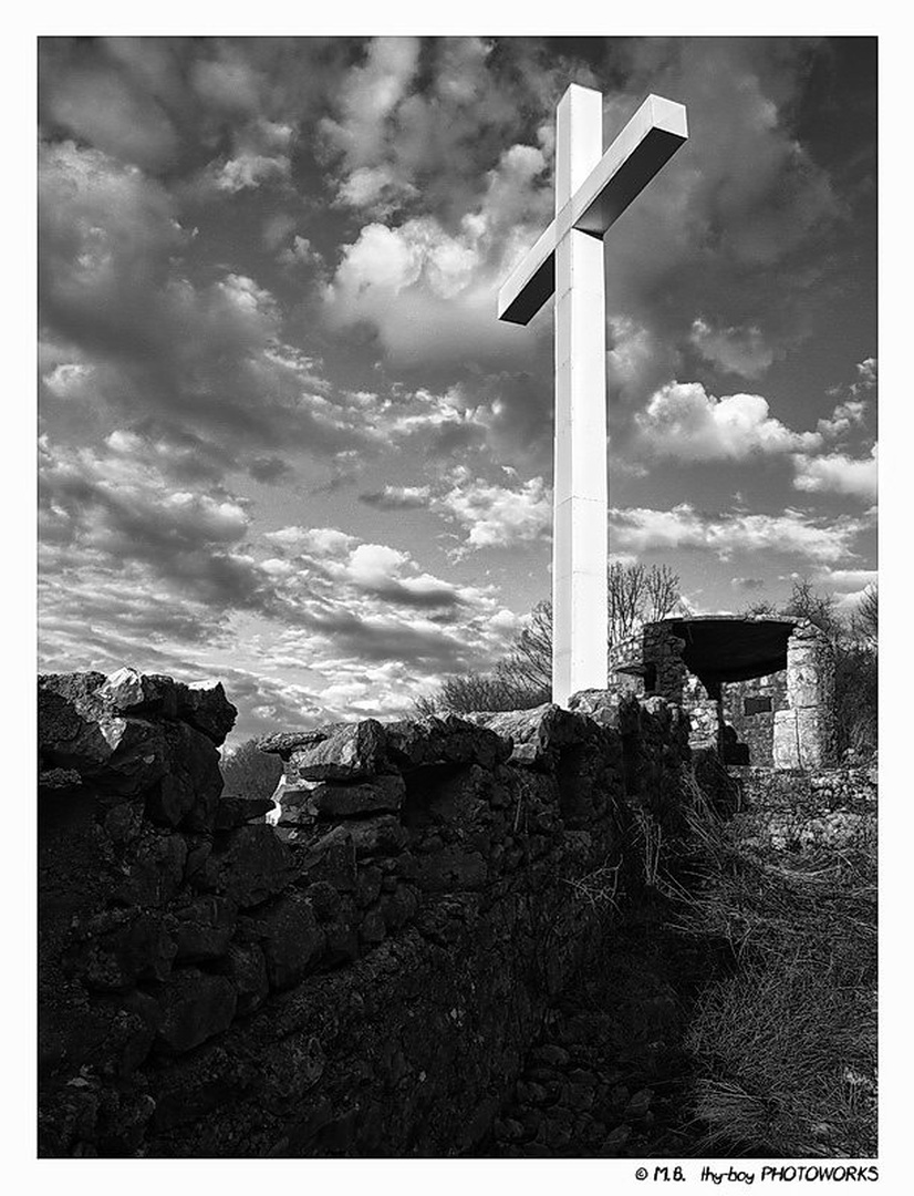 White Cross by Marko Buntic