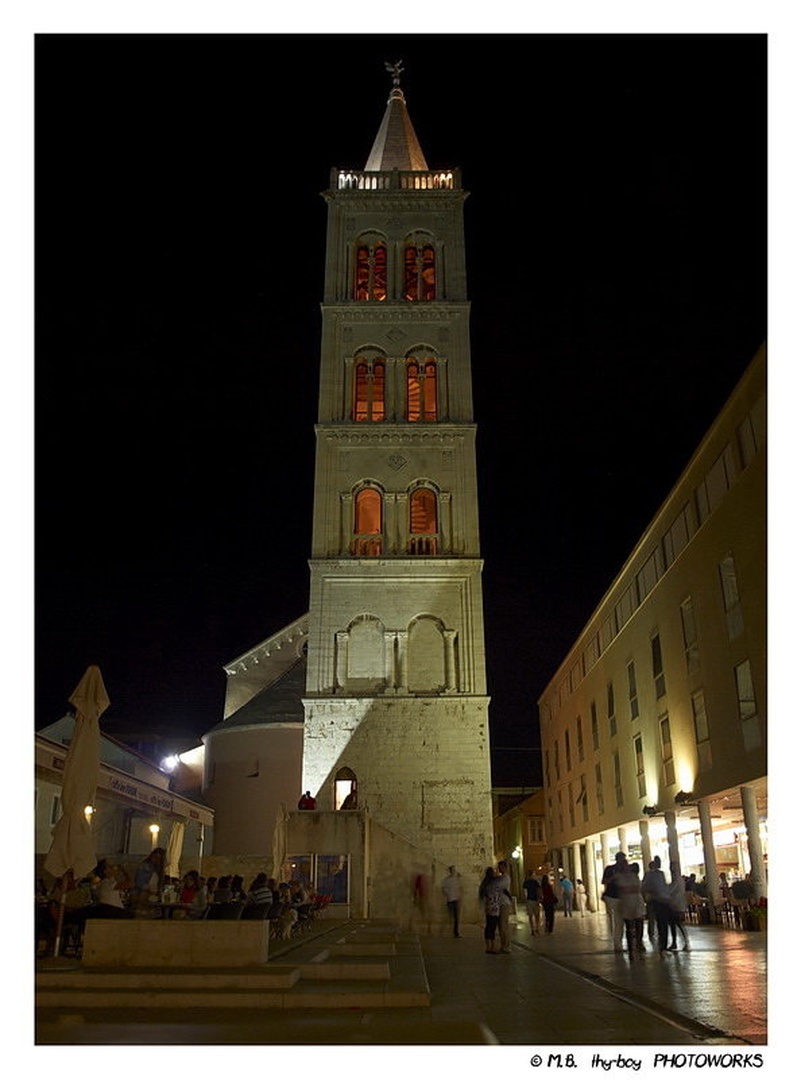 Bell Tower at Night by Marko Buntic