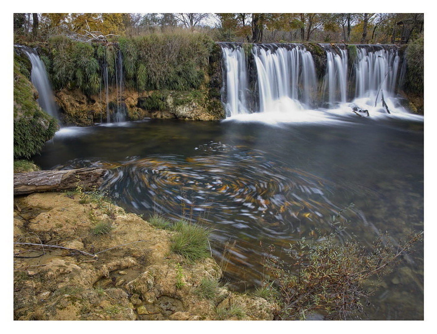 Cheveljusha Waterfall by Marko Buntic