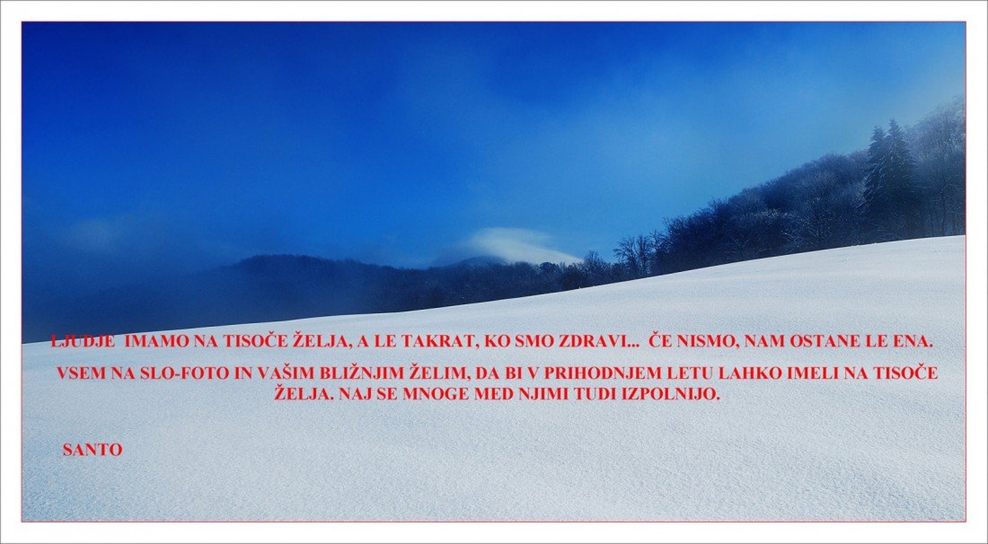 voščilo by santo