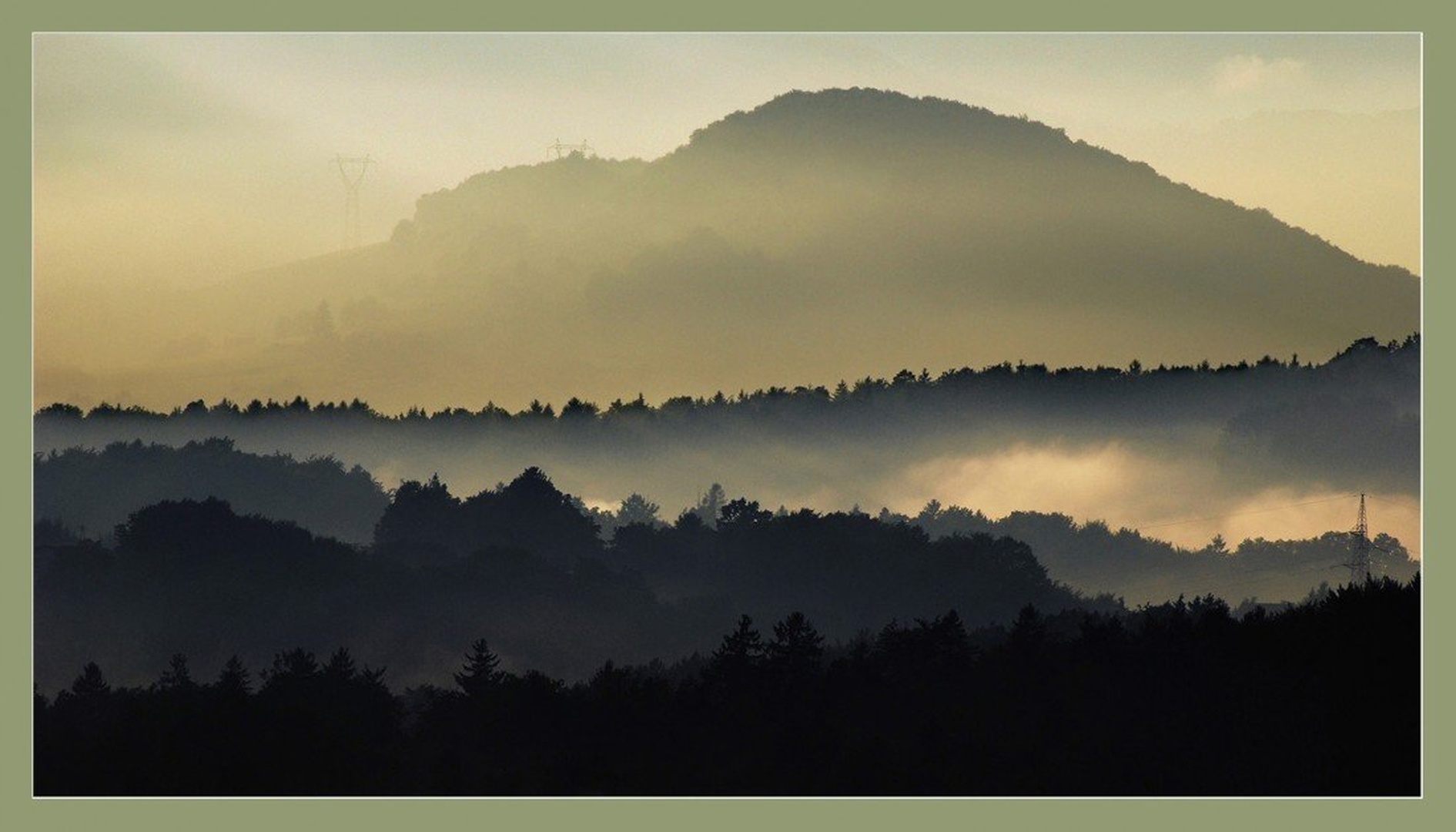 foggy day by santo