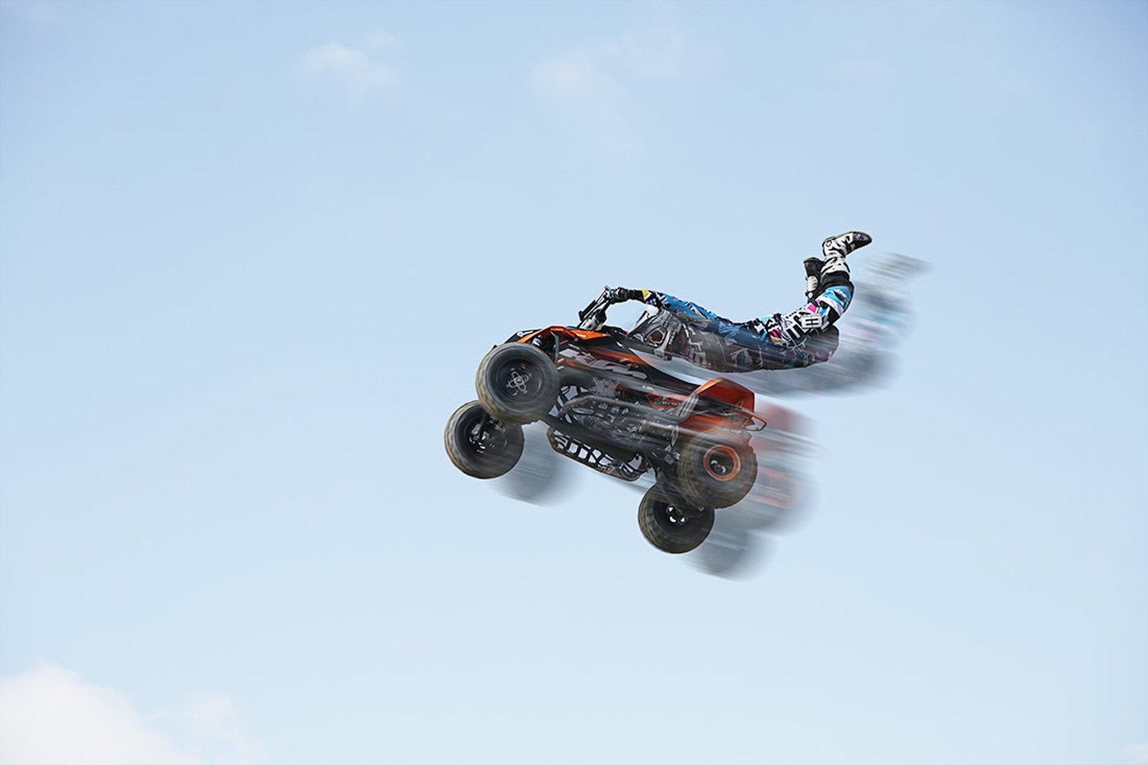 acrobatic trick with motor by Domen