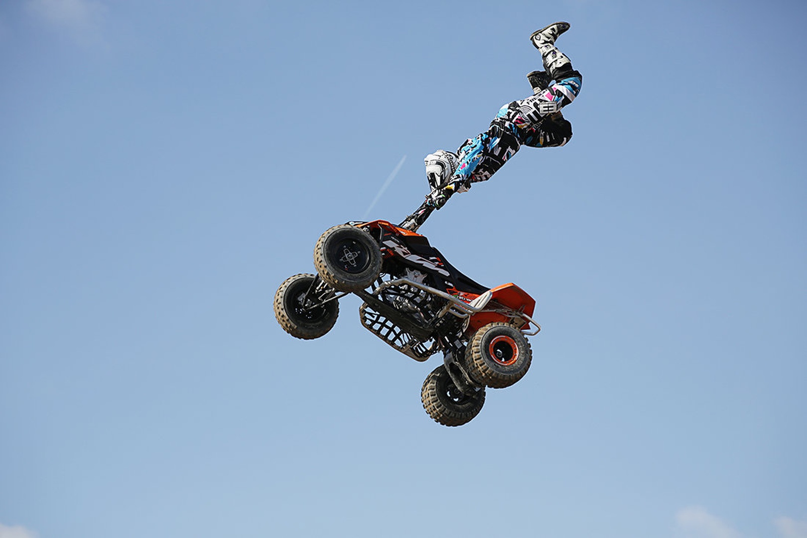 acrobatic trick with motor by Domen