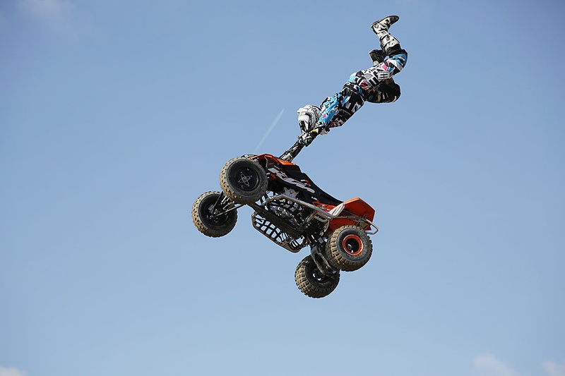 acrobatic trick with motor by Domen