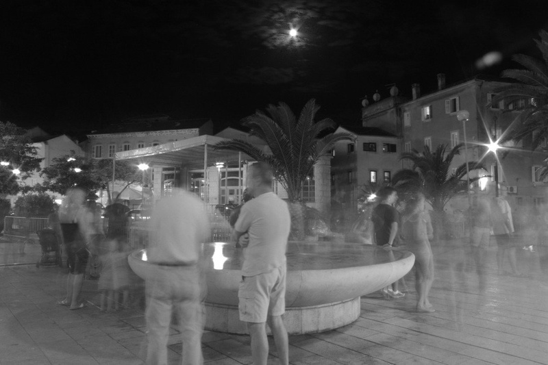 When the moon is shining by Lucija Štebe