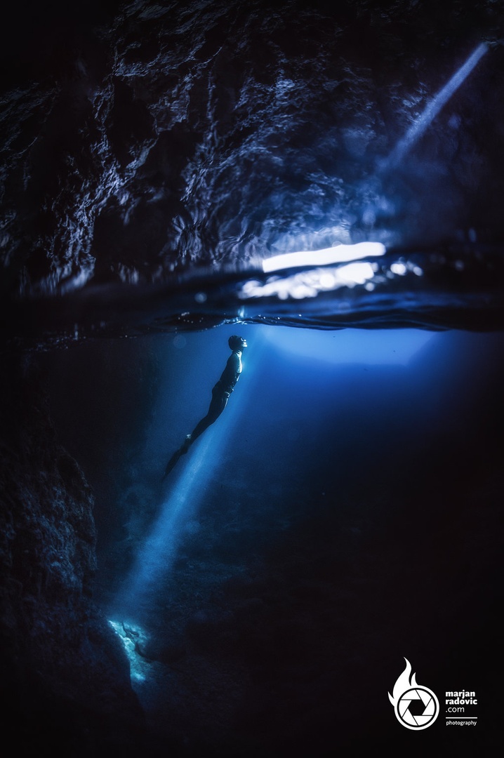 Green Cave / Vis /Croatia by