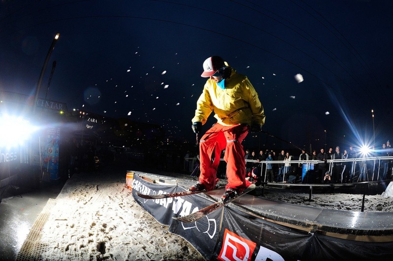 Freestyle skiing by marjan041