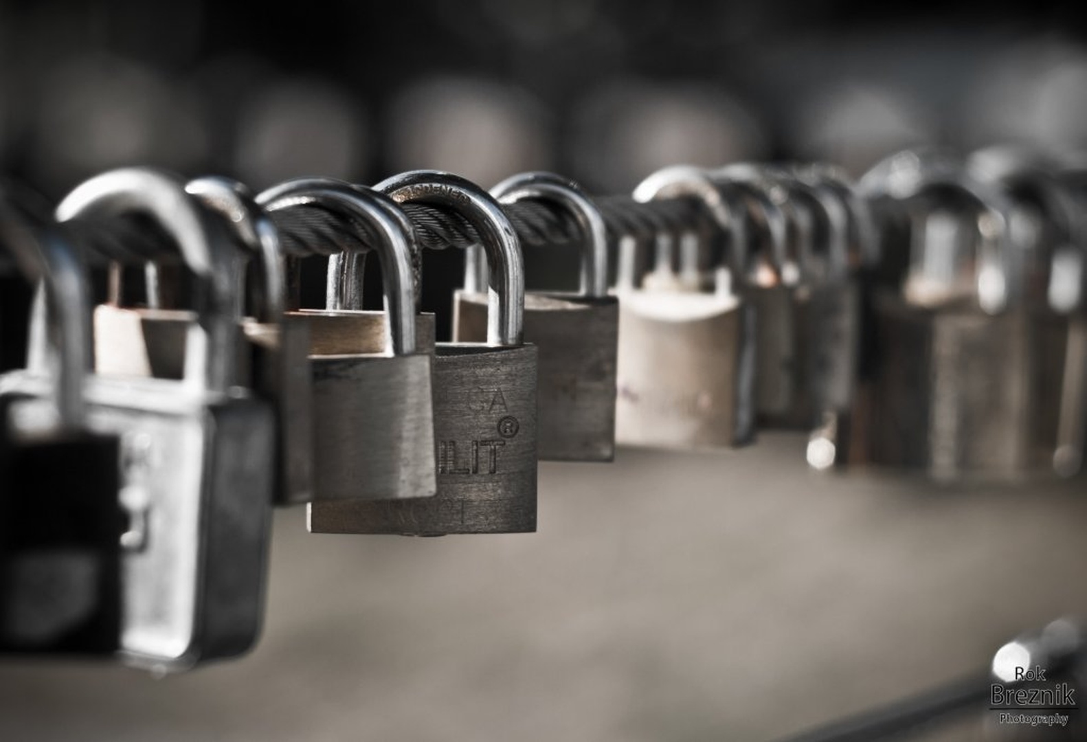 Locks of love by Rok Breznik