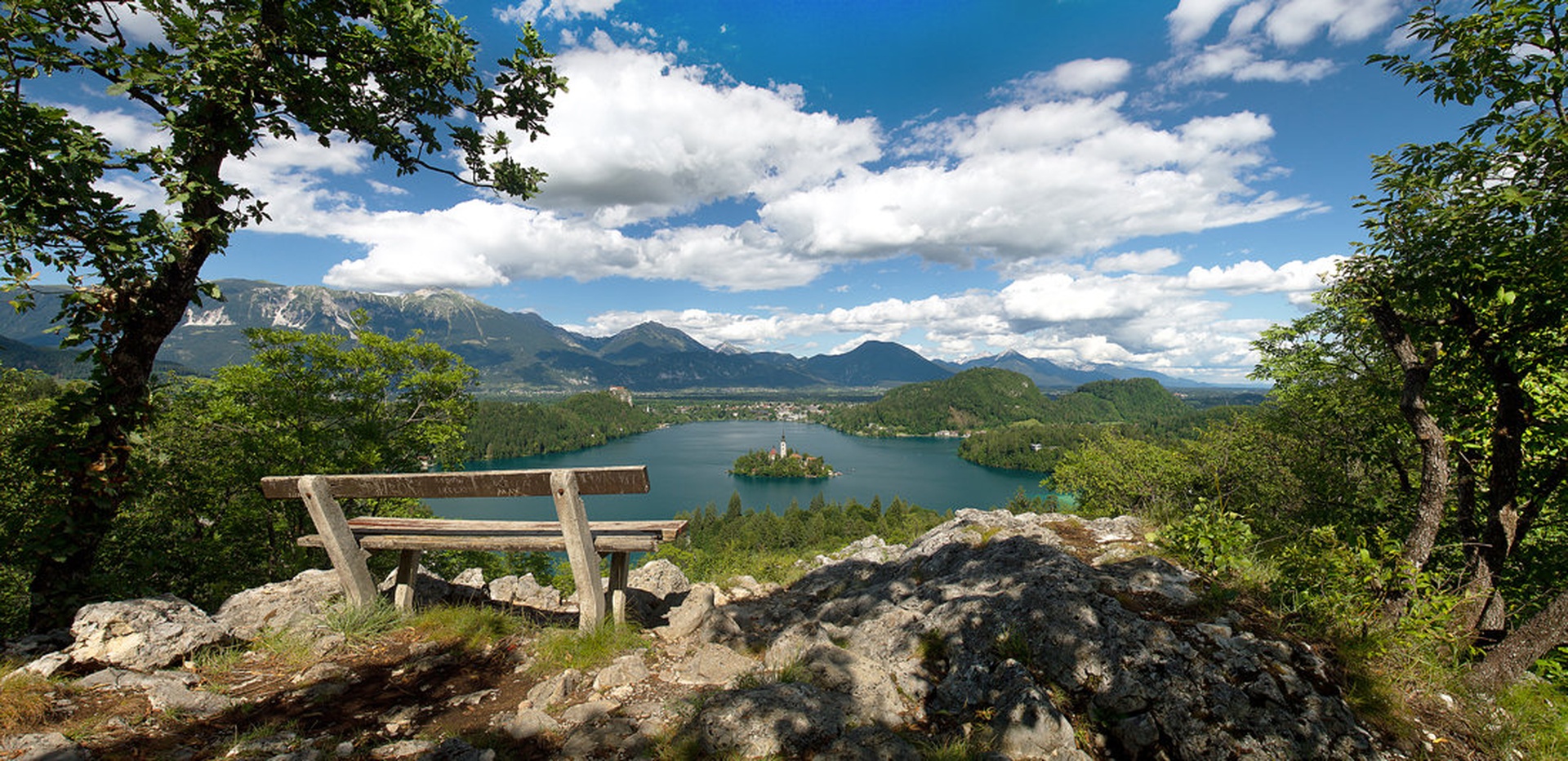 Bled po nevihti by Davorin Baloh