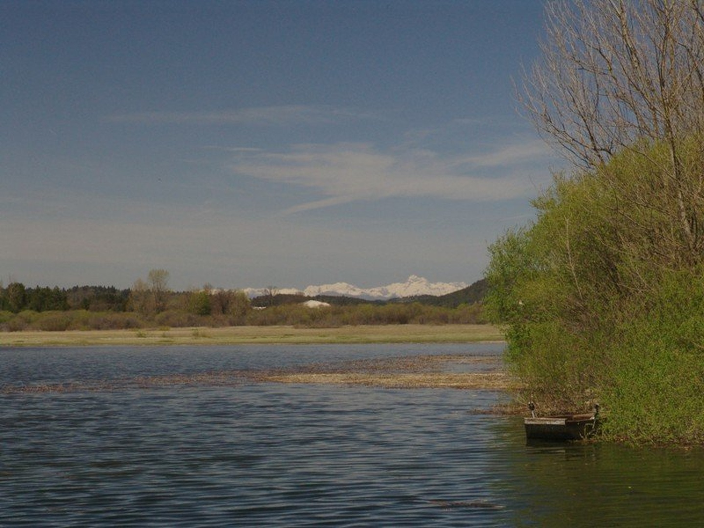 Cerkniško jezero in Triglav by Roman Zupanc