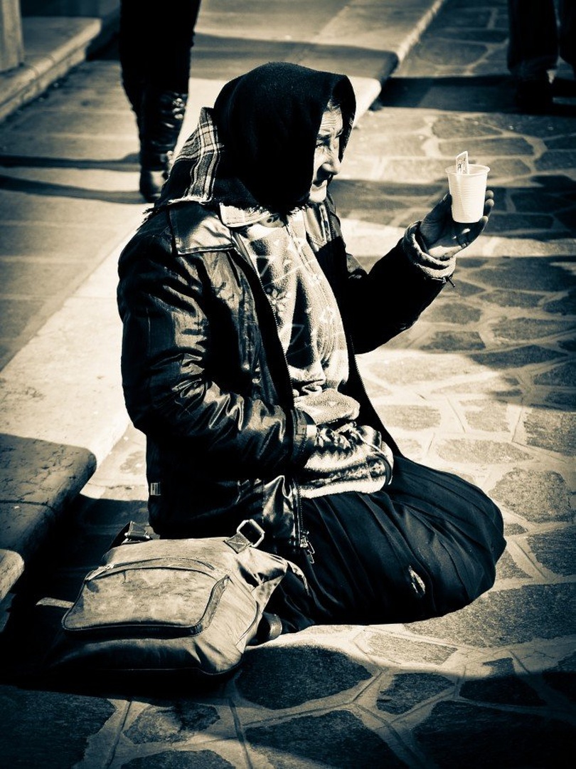Old person by