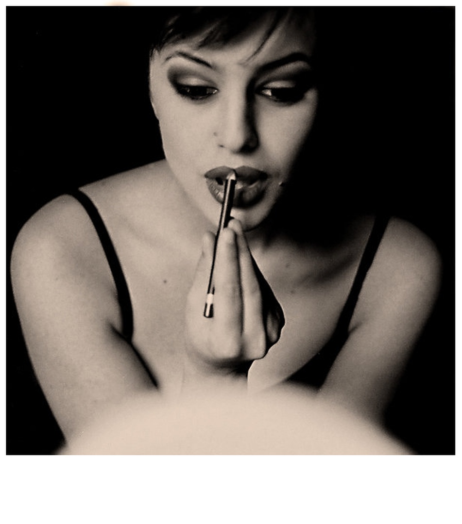 Lipstick Polaroid by Miha Skulj