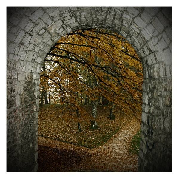 At The Autumn's Gate by Miha Skulj
